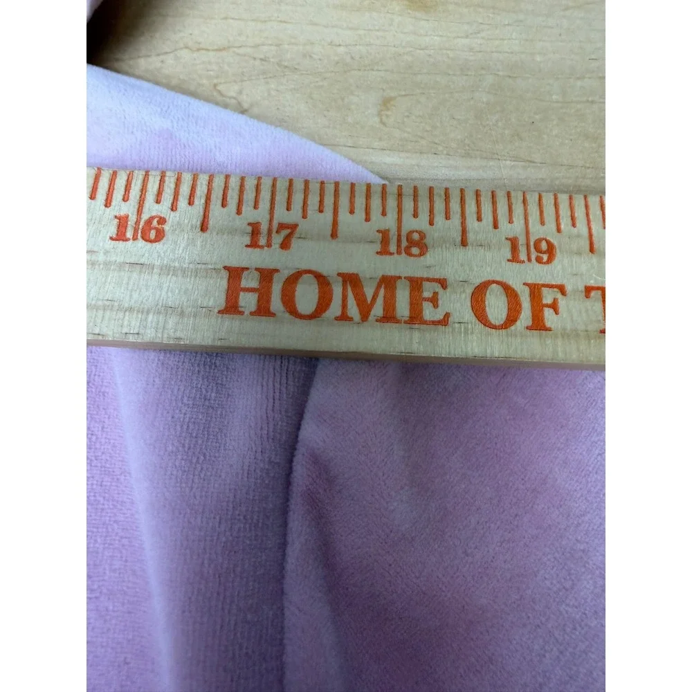 Saks Fifth Ave Pink Velour Tracksuit Set Zip Up Hoodie & Pants Y2K Loungewear